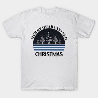 Merry Quarantined Christmas Trees T-Shirt